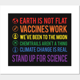 Stand Up For Science Posters and Art